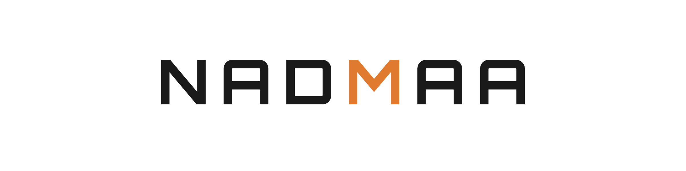 Nadmaa logo with a transparent background
