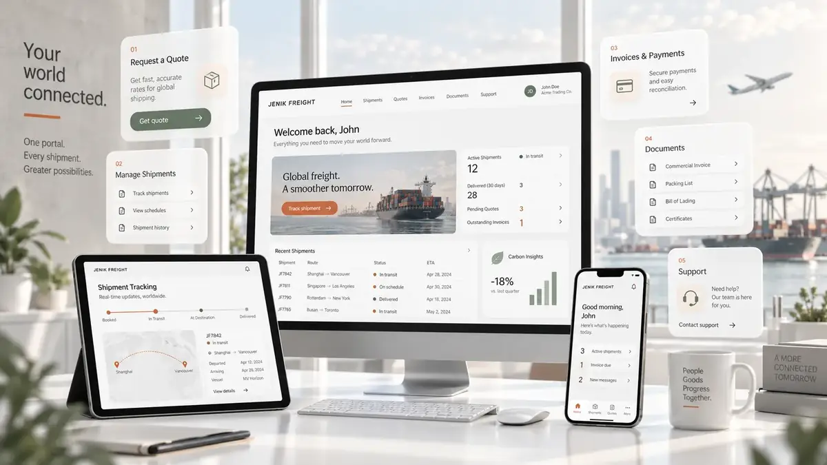 Customer staff and vendor portal ecosystem